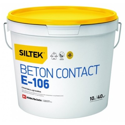 Siltek Е-106 Beton Contact Грунтовка адгезійна 10л