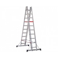 Телескопічна алюмінієва драбина VIRASTAR 2x6 сходинок