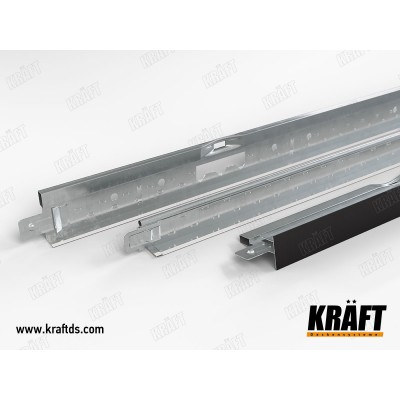 Профіль KRAFT Fortis Т-24 3600 RAL 9003