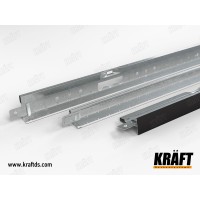 Профіль KRAFT Fortis Т-24 1200 RAL 9003