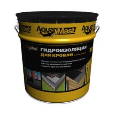 Мастика бітумно-гумова AquaMast, 18 кг