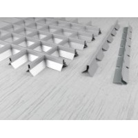 Пірамідальний грильято клітинка 86х86 RAL 9003, 9005, 9006