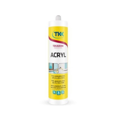 Герметик акриловий білий TEKADOM ACRYL WHITE 300 мл