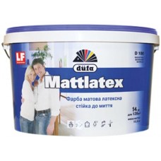 Фарба Dufa Mattlatex D100 білий 10 л 14 кг