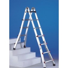 Телескопическая лестница SVELT SCALISSIMA 7+7 ступеней